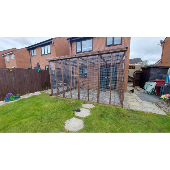 11ft x 16ft x 8ft High Catservatory Catio